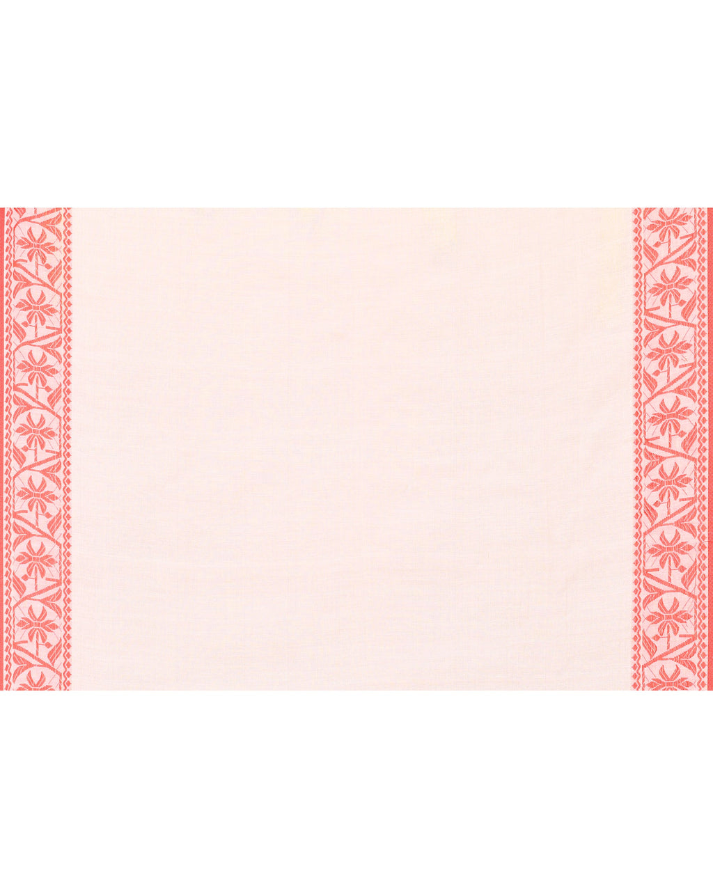 Piyari Fashion Women's White Cotton Handloom Saree - Distacart