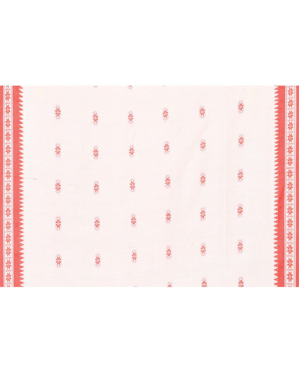 Piyari Fashion Women's White Cotton Handloom Saree - Distacart