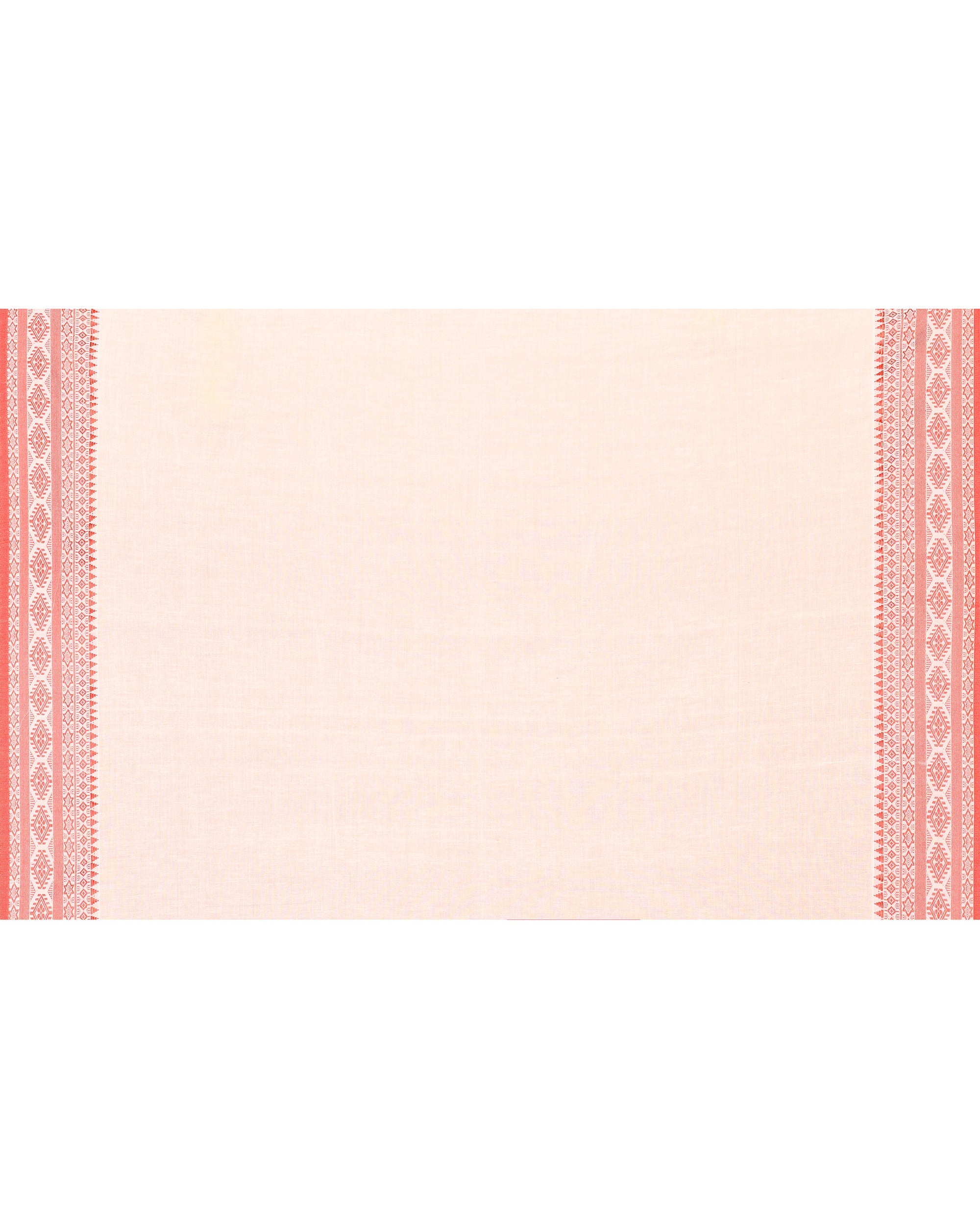 Piyari Fashion Women's White Cotton Handloom Jamdani Saree - Distacart