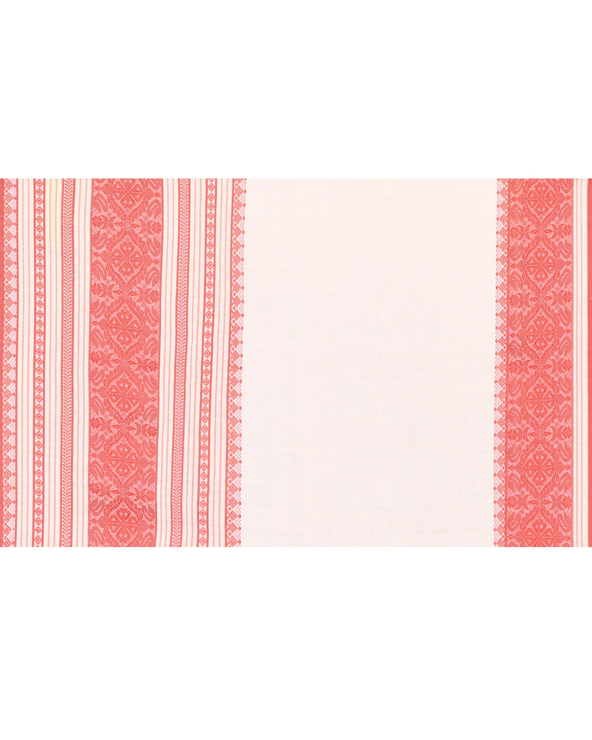 Piyari Fashion Women's White Cotton Handloom Saree - Distacart