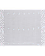 Piyari Fashion Women`s White Hand Work Art Silk Jamdani Saree With Blouse - Distacart