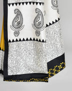Piyari Fashion PIyari Fashion Golden Printed Saree With Blouse - Distacart