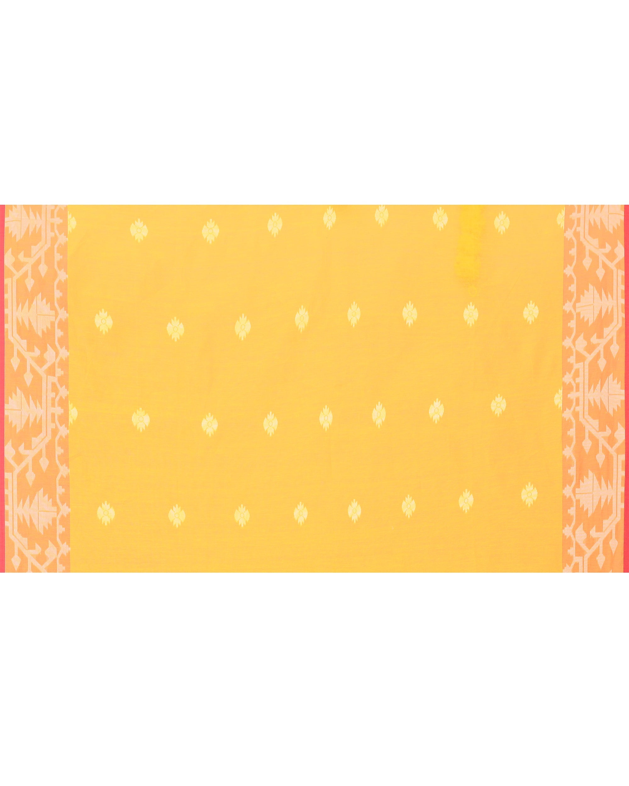 Piyari Fashion Women's Yellow Resham Silk Jamdani Saree - Distacart