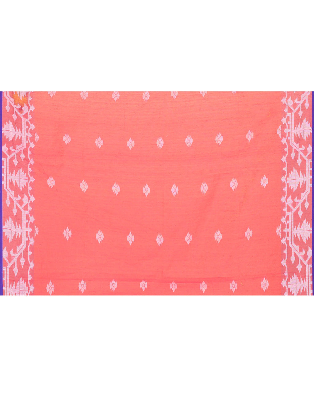 Piyari Fashion Women's Rani Pink Resham Silk Jamdani Saree - Distacart