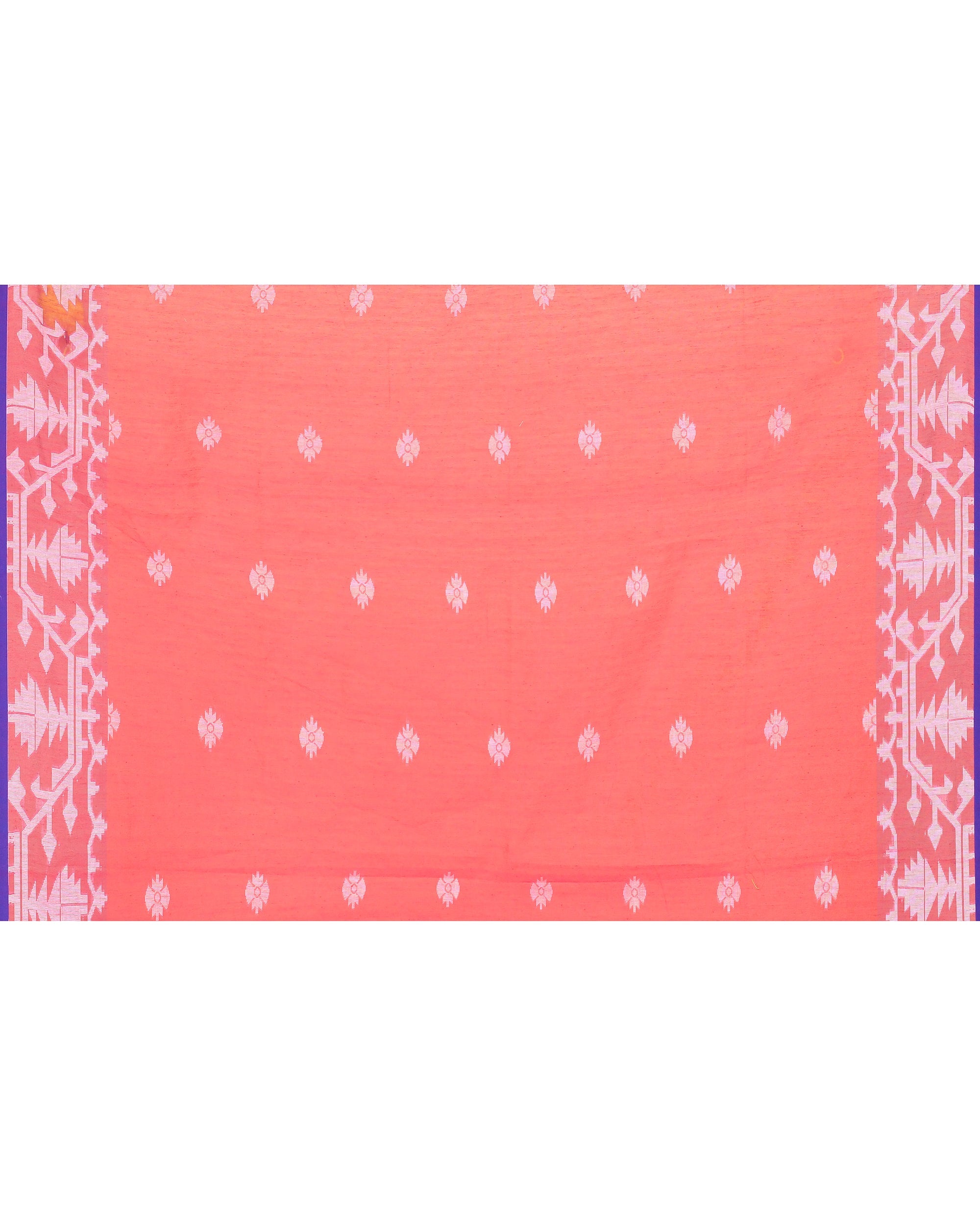 Piyari Fashion Women's Rani Pink Resham Silk Jamdani Saree - Distacart