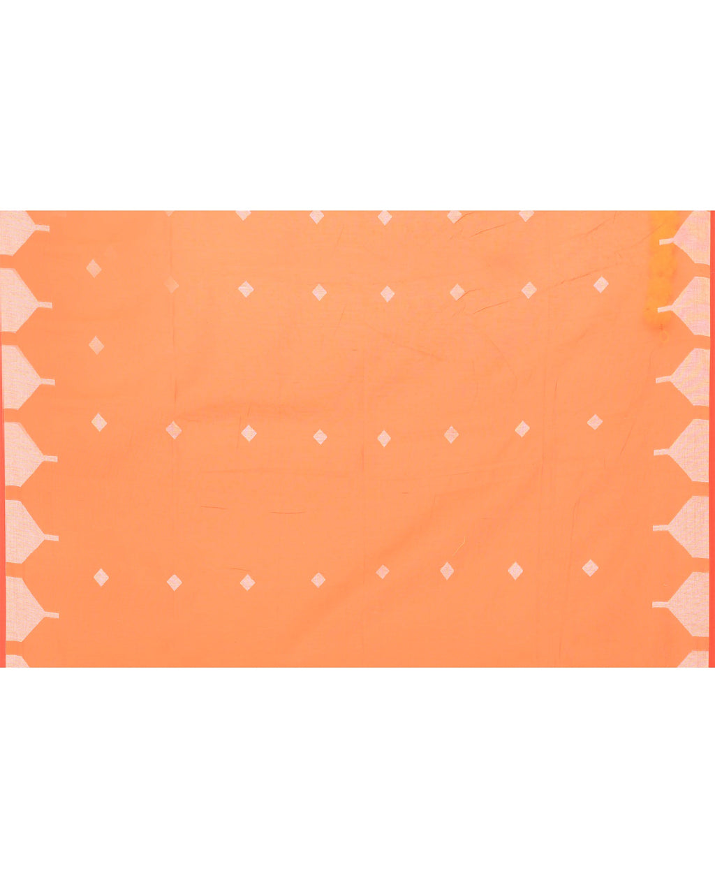 Piyari Fashion Women's Orange Resham Silk Jamdani Saree - Distacart