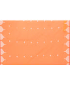 Piyari Fashion Women's Orange Resham Silk Jamdani Saree - Distacart