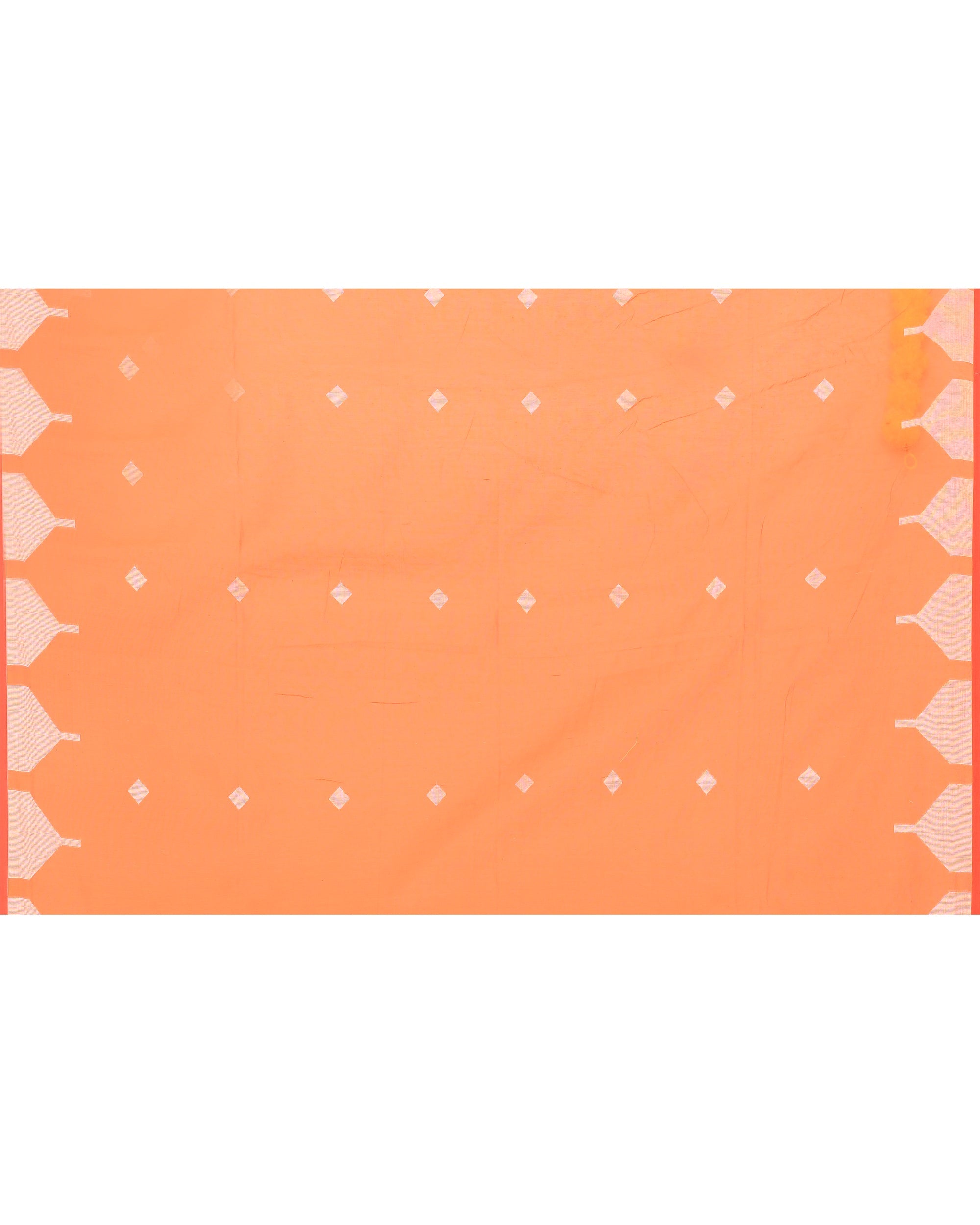 Piyari Fashion Women's Orange Resham Silk Jamdani Saree - Distacart