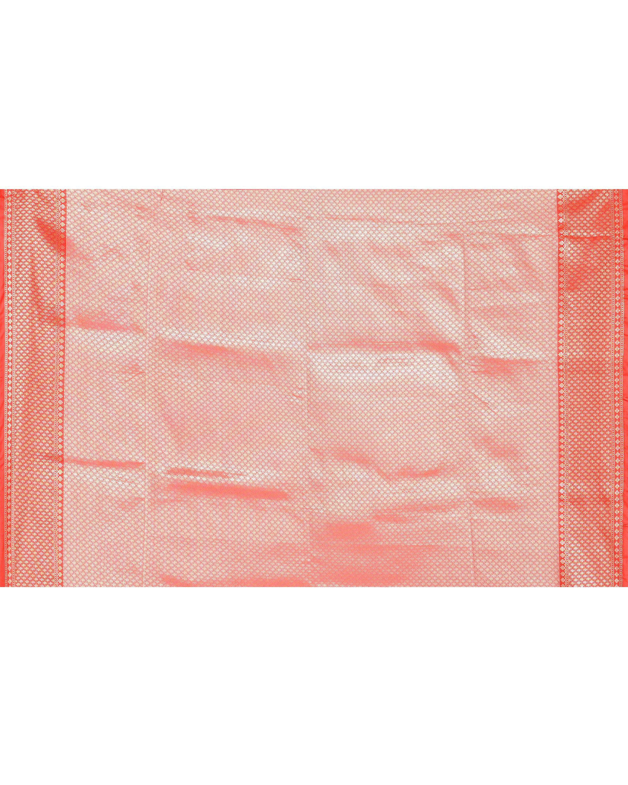 Piyari Fashion Women's Handloom Off White Bangalore Silk Saree With Zari Border - Distacart