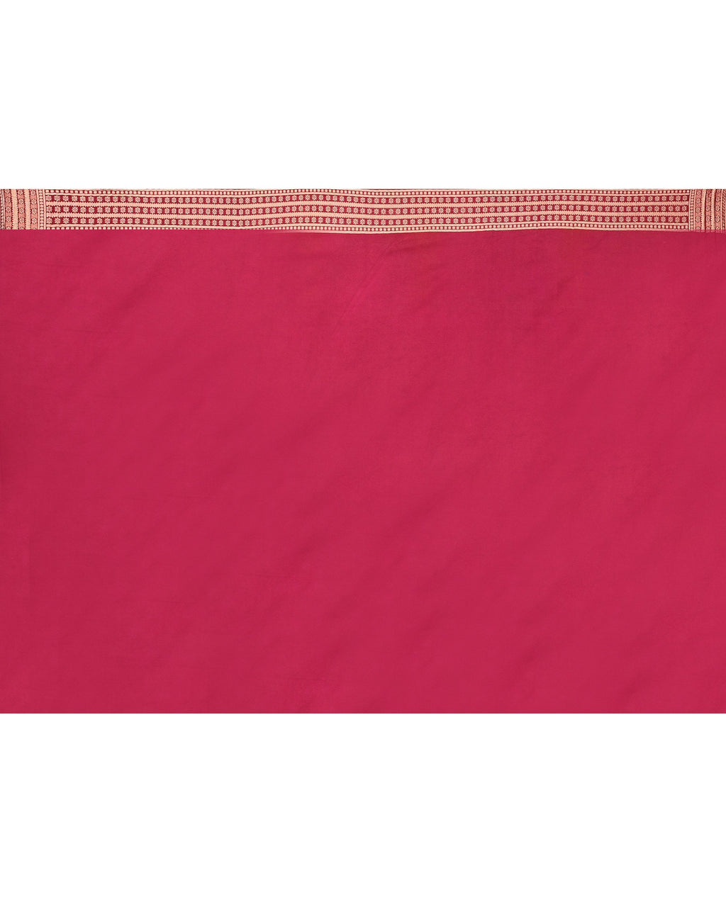 Piyari Fashion Women's Handloom Deep Magenta Bangalore Silk Saree With Zari Border - Distacart