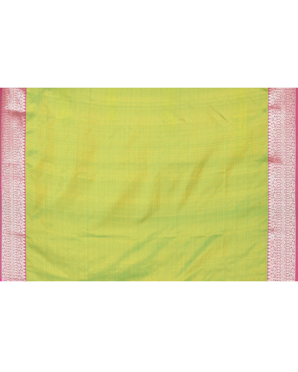 Piyari Fashion Women's Handloom Pastel Pink Yellow Bangalore Silk Saree With Zari Border - Distacart