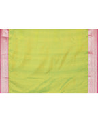 Piyari Fashion Women's Handloom Pastel Pink Yellow Bangalore Silk Saree With Zari Border - Distacart