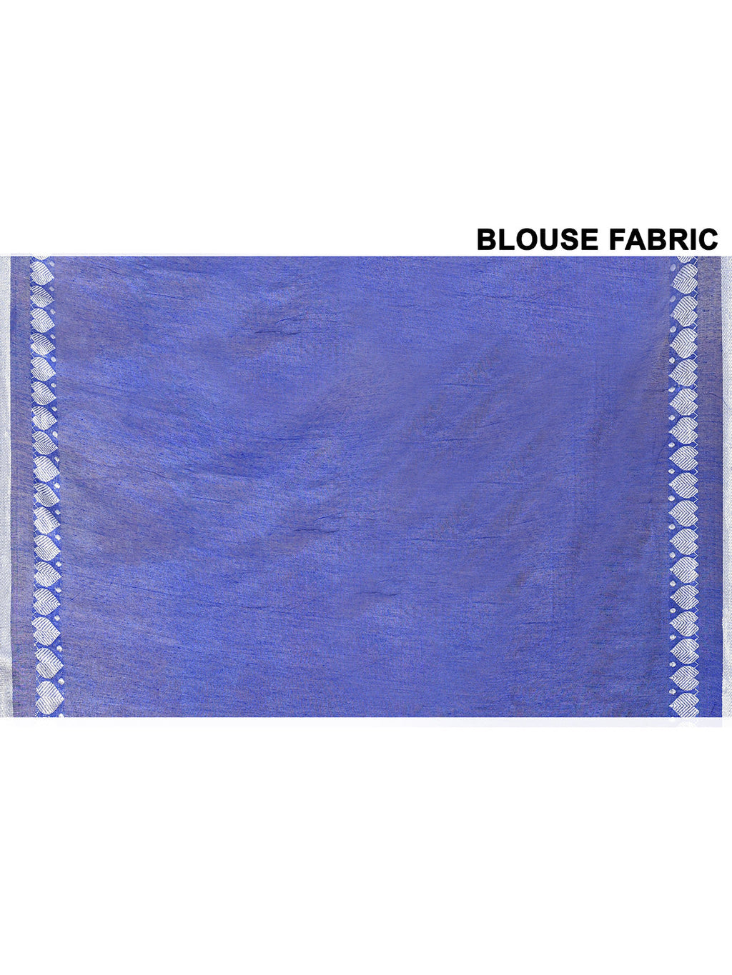 Piyari Fashion Women's Love Border Royal Blue Tissue Saree With Blouse Piece - Distacart