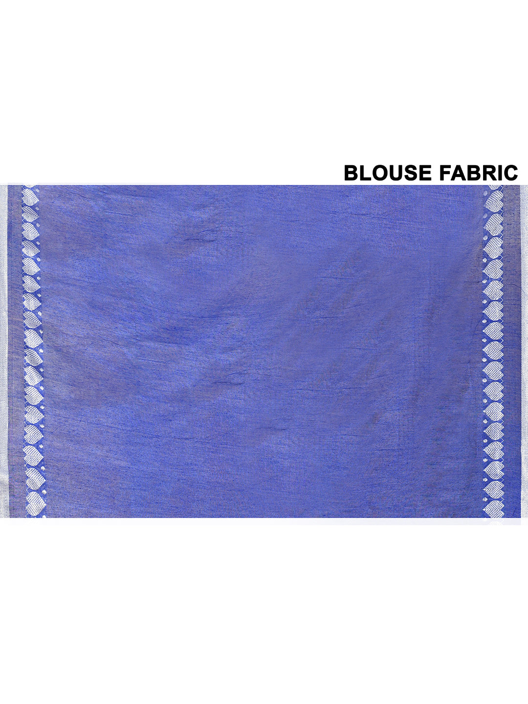 Piyari Fashion Women's Love Border Royal Blue Tissue Saree With Blouse Piece - Distacart
