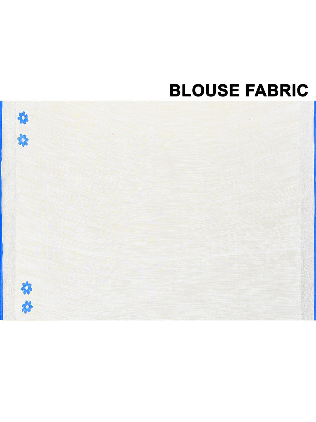 Piyari Fashion Women's White Exclusive Applique Saree With Blouse Piece - Distacart