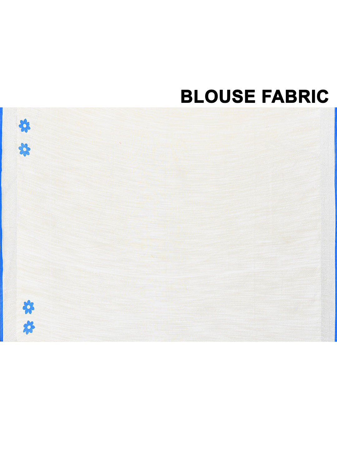 Piyari Fashion Women's White Exclusive Applique Saree With Blouse Piece - Distacart
