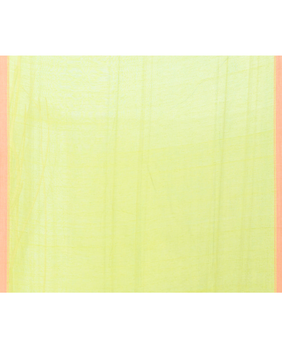 Piyari Fashion Women's Olive Cotton Handloom Jamdani Saree With Blouse - Distacart