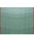 Piyari Fashion Women's Dark Green Cotton Handloom Jamdani Saree With Blouse - Distacart