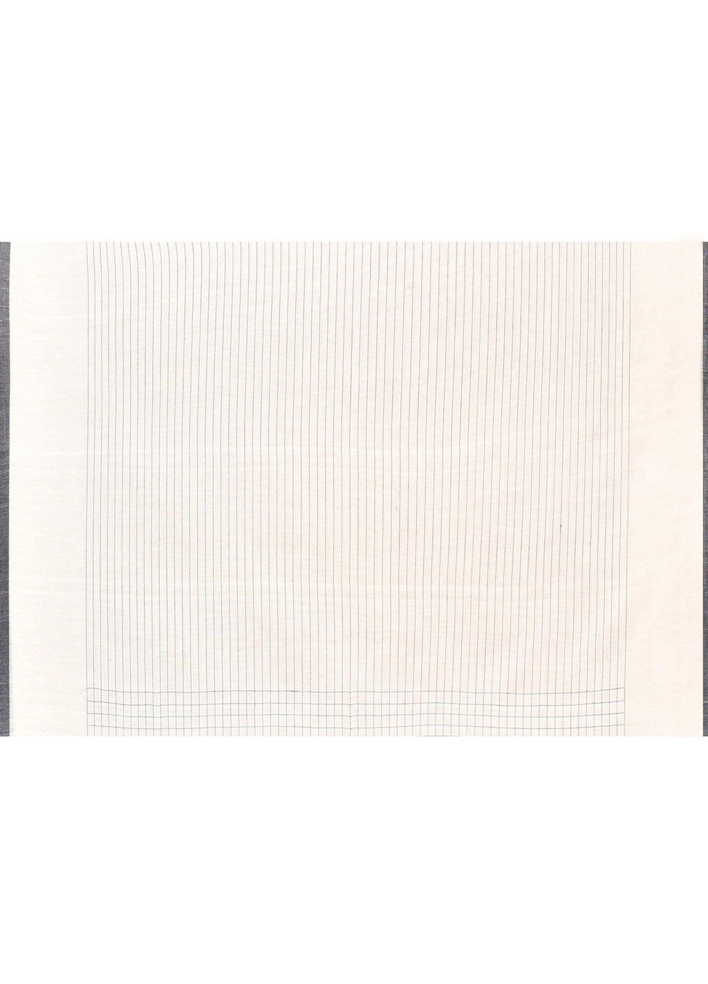 Piyari Fashion Women`s Off White Mul Cotton Handloom Jamdani Saree With Blouse - Distacart