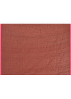 Piyari Fashion Women`s Brown Mul Cotton Handloom Jamdani Saree With Blouse - Distacart