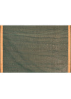 Piyari Fashion Women`s Cotton Handloom Dark Green Sequin Saree With Blouse - Distacart