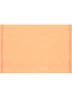 Piyari Fashion Women`s Cotton Handloom Pale Orange Sequin Saree With Blouse - Distacart