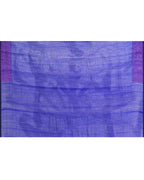 Piyari Fashion Women's Blue Embellished Sequined Cotton Saree - Distacart