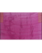 Piyari Fashion Women's Magenta Embellished Sequined Cotton Saree - Distacart