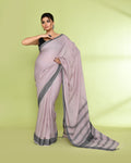 Piyari Fashion Women's Alabaster Embellished Sequined Cotton Saree - Distacart