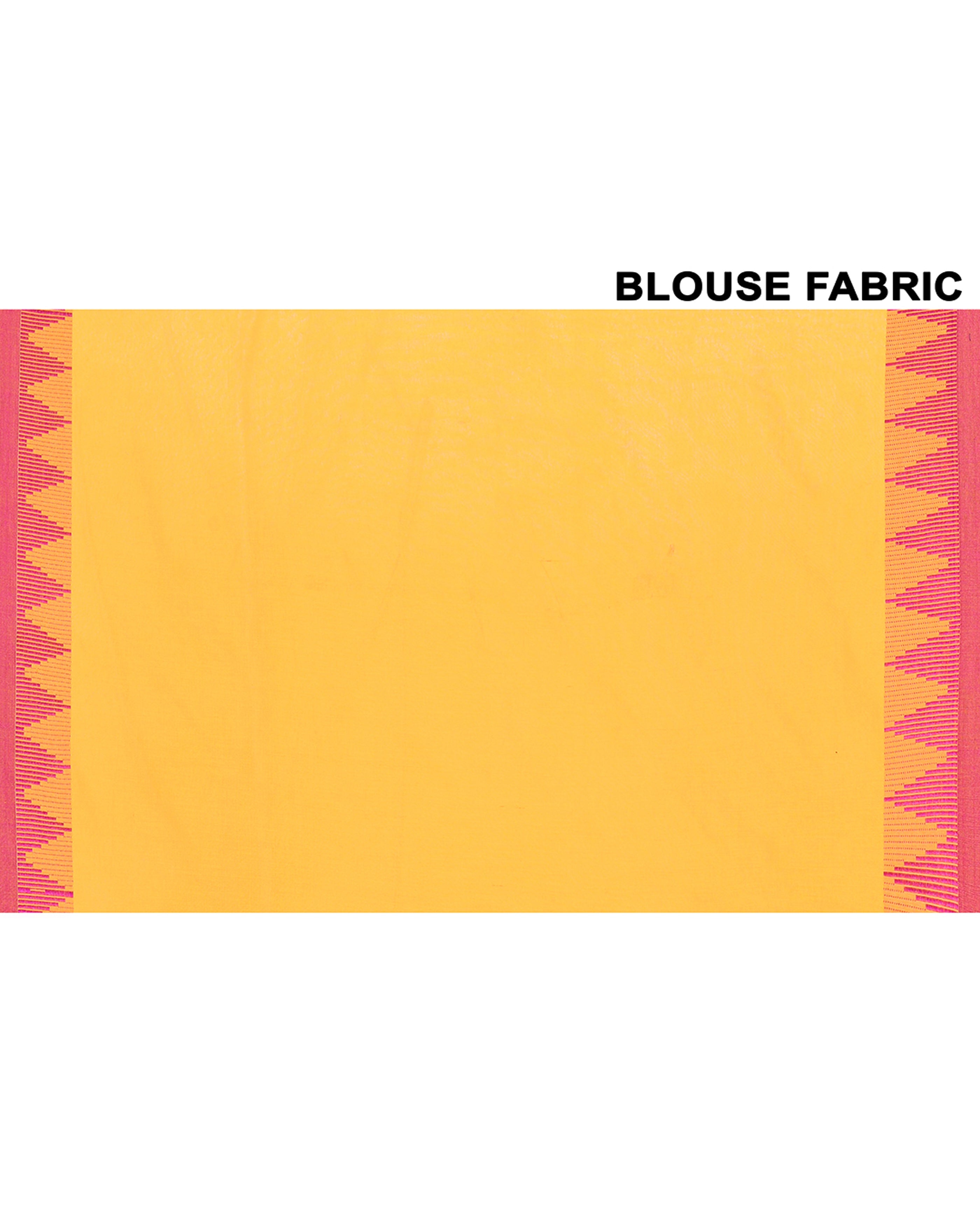 Piyari Fashion Women's Mustard Yellow Hand Work Cotton Saree With Blouse Piece - Distacart