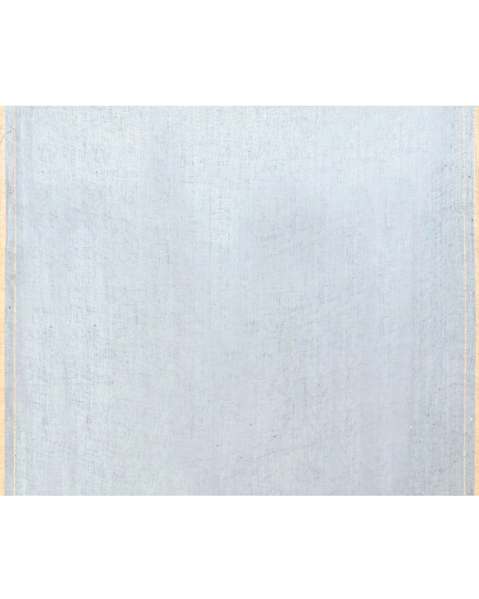 Piyari Fashion Women's Dim Gray Handloom Linen Sequin Saree With Blouse - Distacart