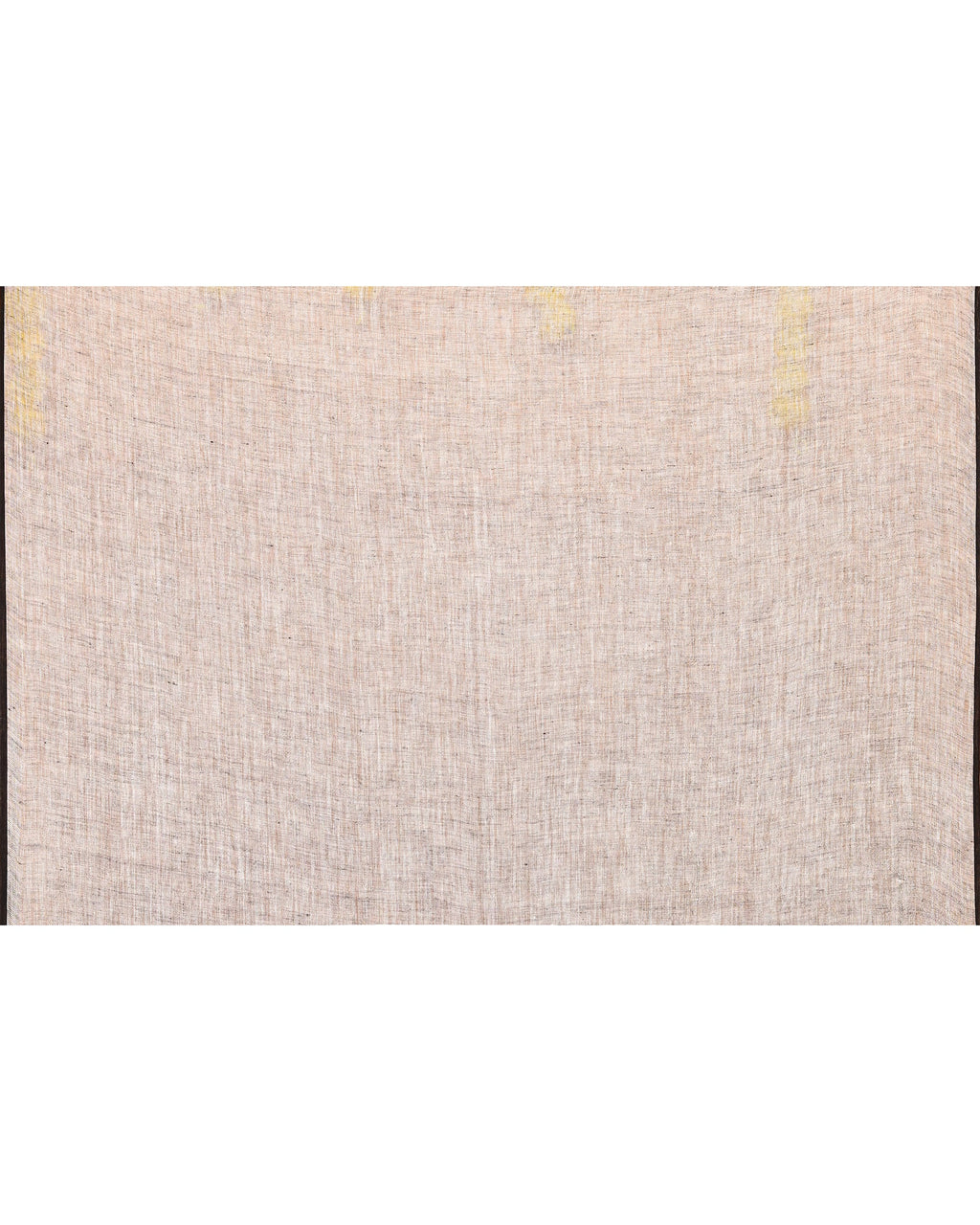 Piyari Fashion Women's Off White Linen Ball Jamdani Saree With Tassels - Distacart