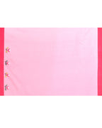 Piyari Fashion Women's Pink Embellished Silk Jamdani Saree - Distacart