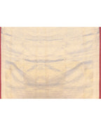 Piyari Fashion Women's Gold Dual Tone Organic Tissue Saree With Blouse Piece - Distacart