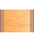 Piyari Fashion Women's Orange Zari Cotton Tissue Jamdani Saree - Distacart