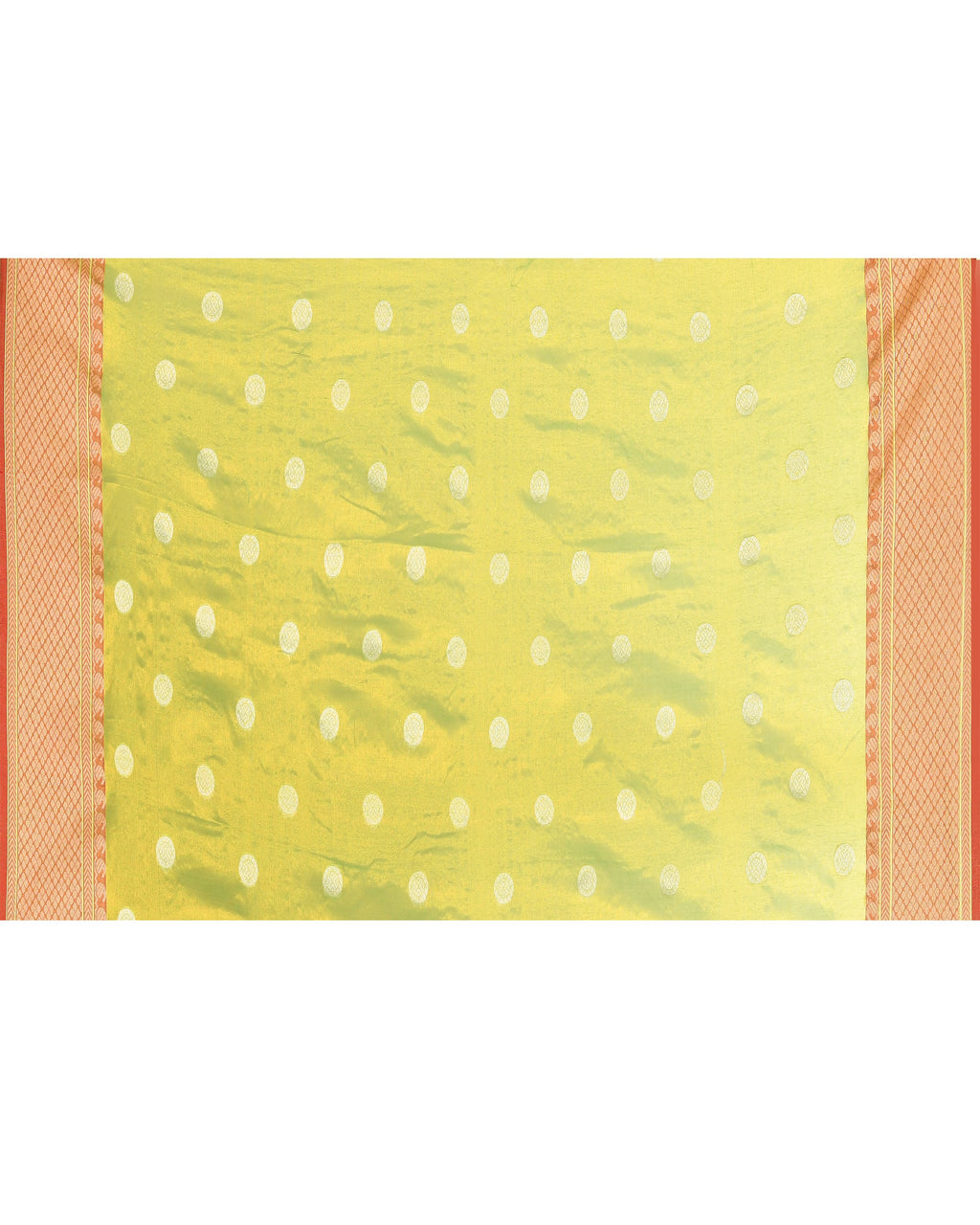 Piyari Fashion Women's Parrot Green Zari Cotton Tissue Jamdani Saree - Distacart