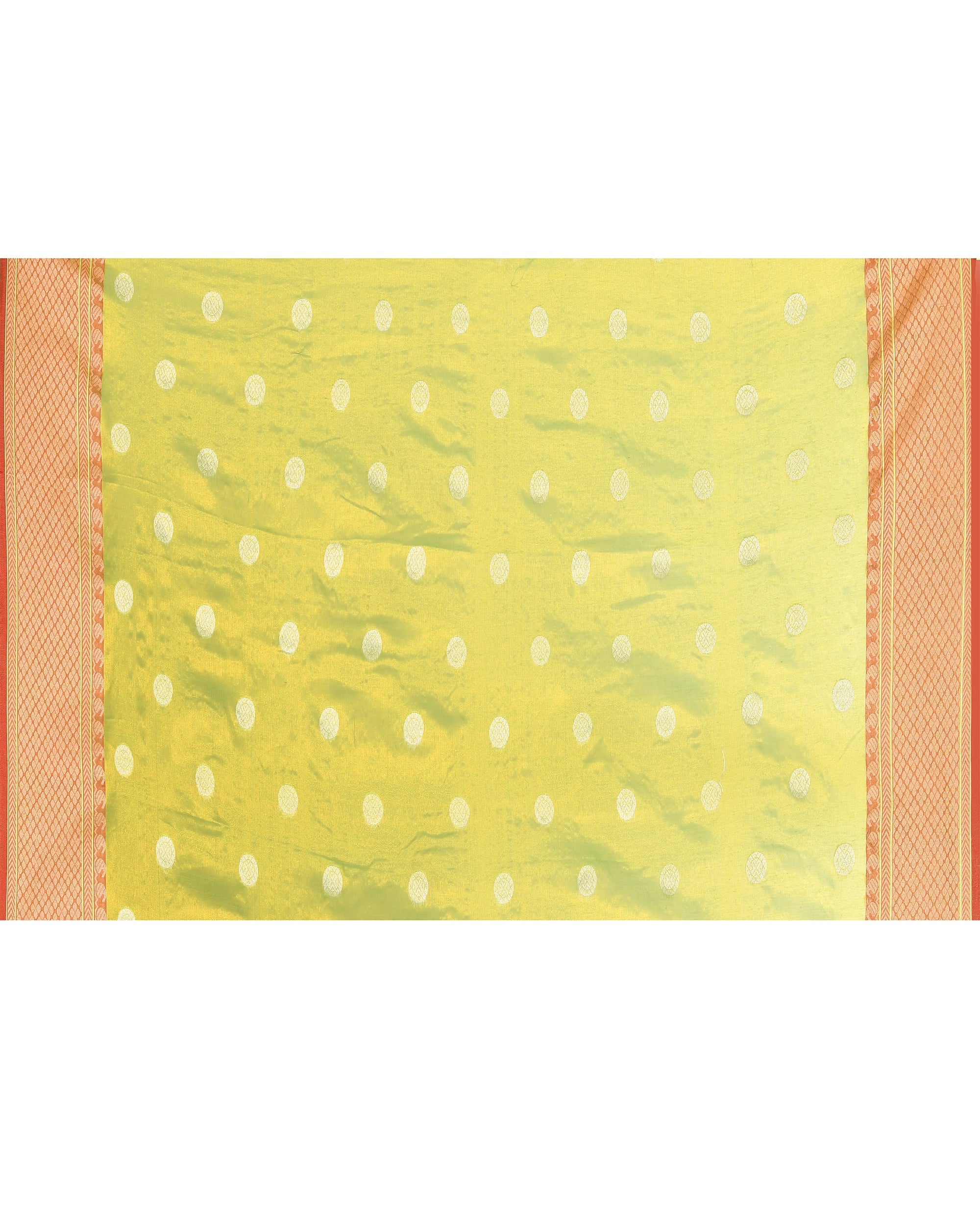 Piyari Fashion Women's Parrot Green Zari Cotton Tissue Jamdani Saree - Distacart