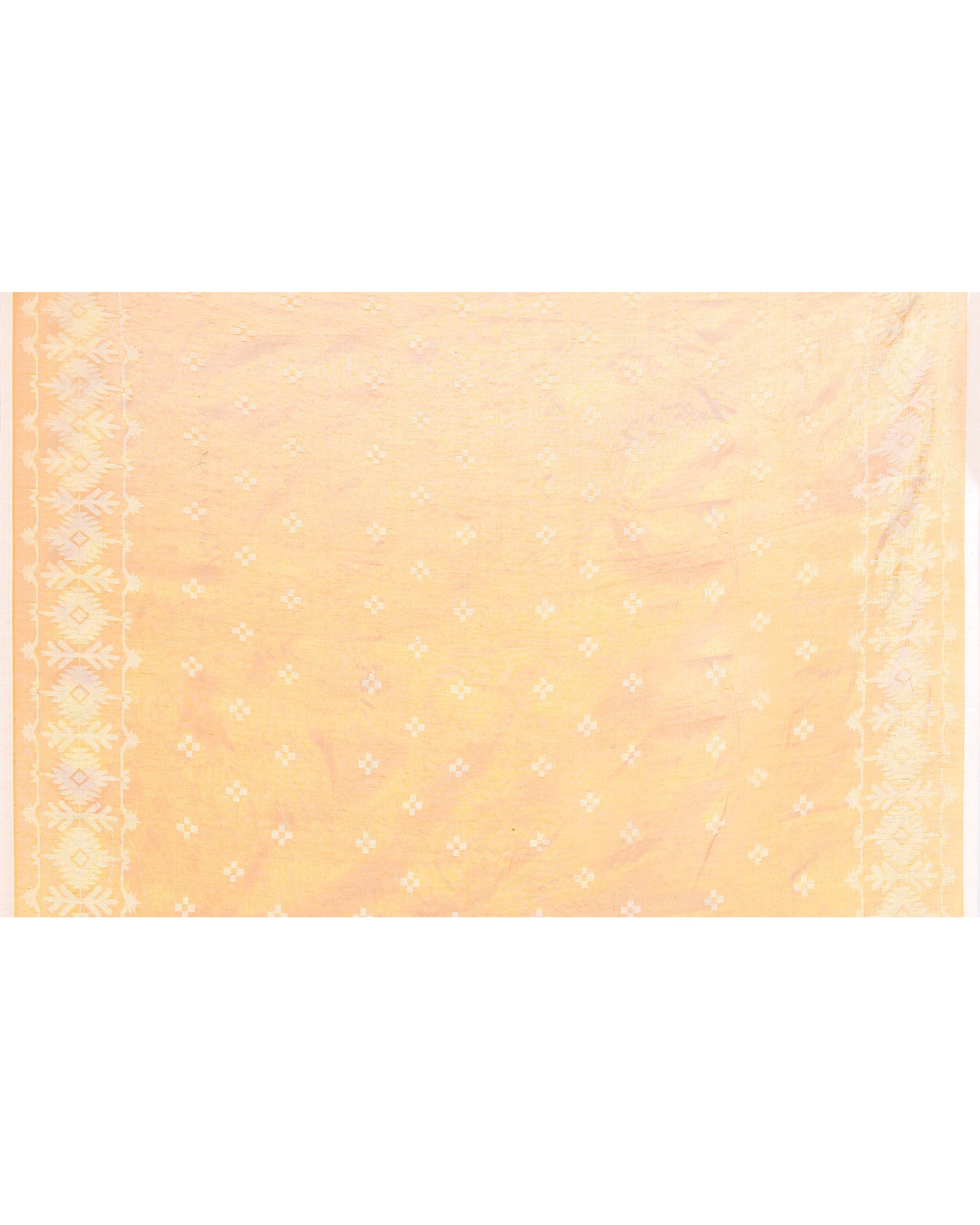 Piyari Fashion Women's Gold Zari Cotton Tissue Jamdani Saree - Distacart