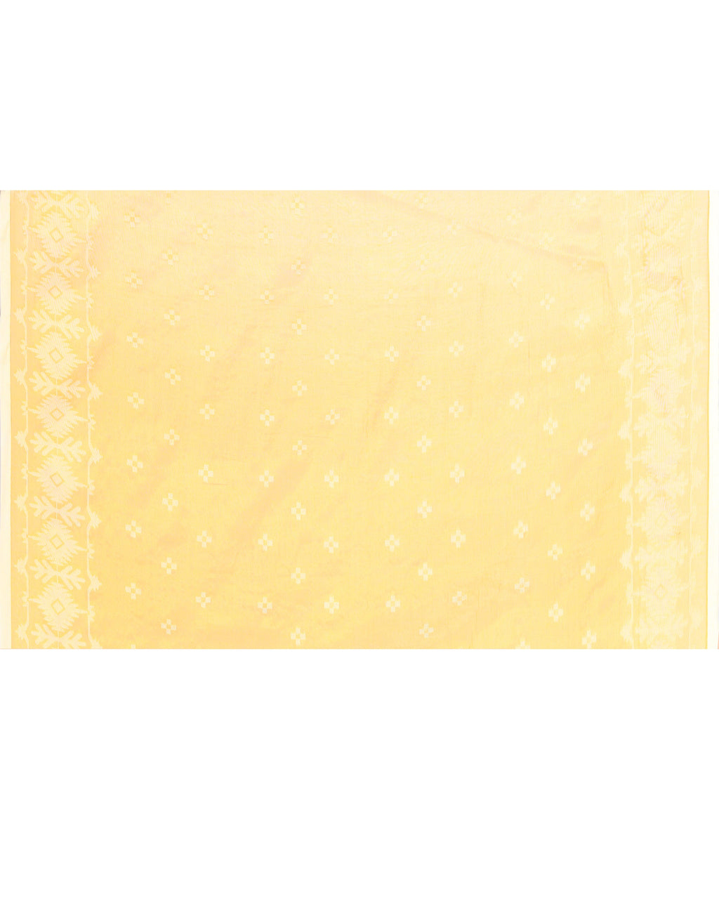 Piyari Fashion Women's Yellow Zari Cotton Tissue Jamdani Saree - Distacart