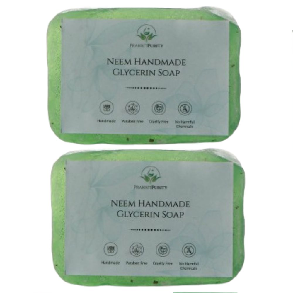 PrakritPurity Neem Handmade Glycerin Soap