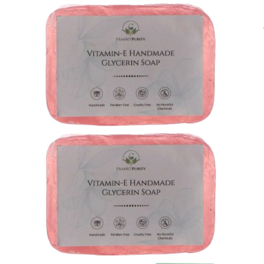 PrakritPurity Vitamin E Handmade Glycerine Soap