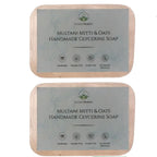 PrakritPurity Multani Mitti & Oats Handmade Glycerine Soap