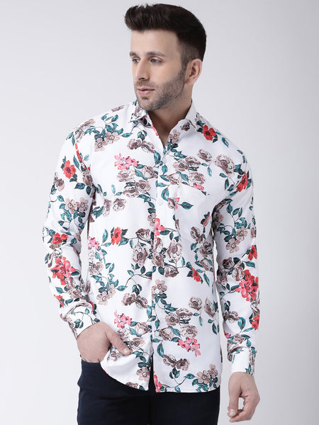 RIAG Multi color Men's Full Sleeves Printed Shirt