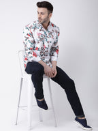 RIAG Multi color Men's Full Sleeves Printed Shirt - Distacart