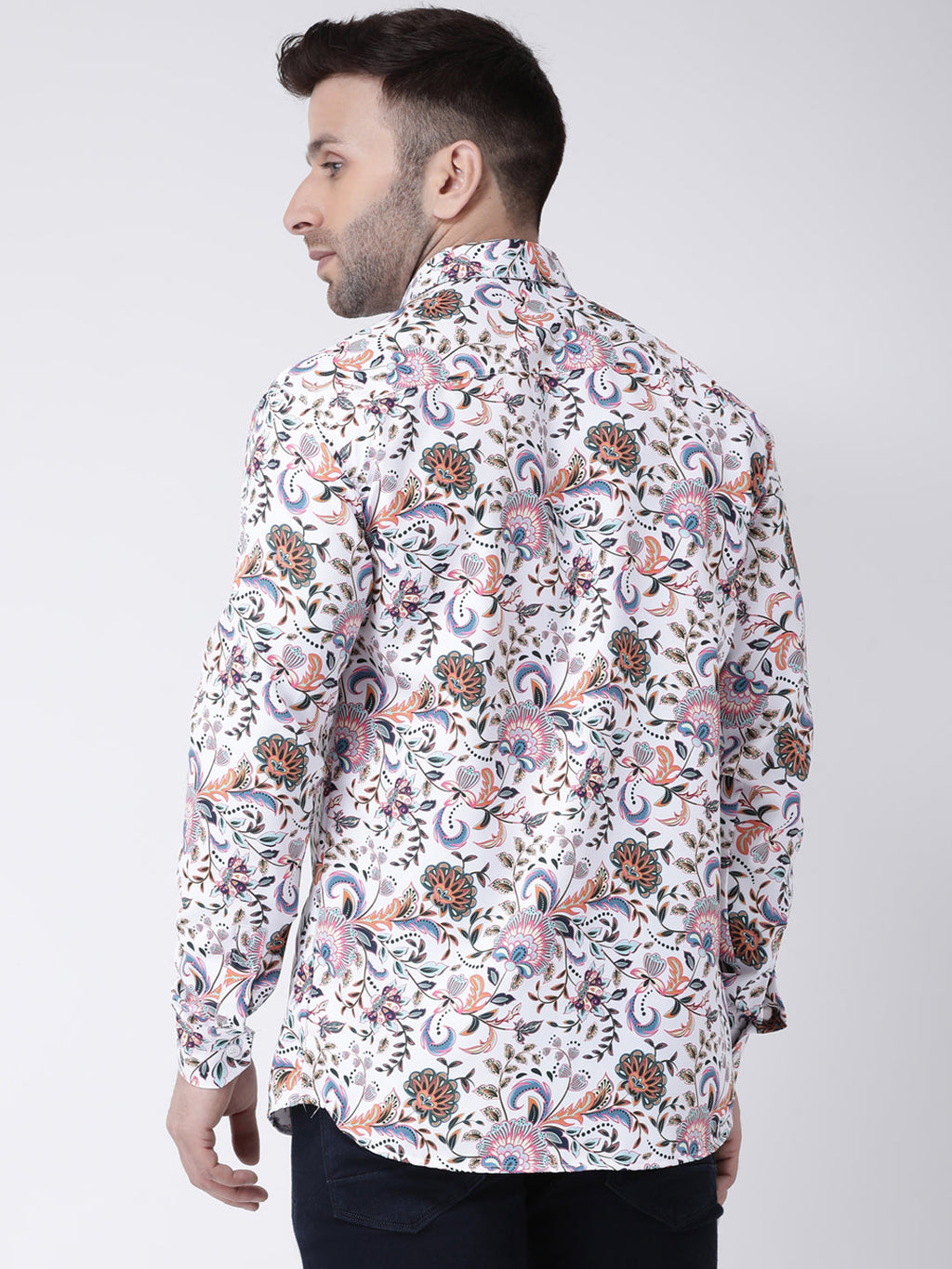 RIAG Multi color Men's Full Sleeves Printed Shirt - Distacart