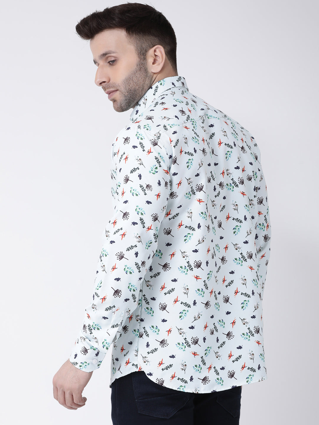 RIAG Multi color Men's Full Sleeves Printed Shirt - Distacart