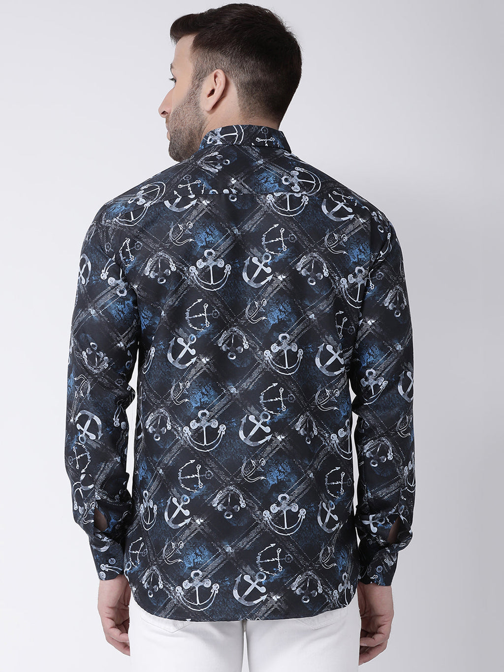 RIAG Multi color Men's Full Sleeves Printed Shirt - Distacart