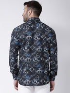 RIAG Multi color Men's Full Sleeves Printed Shirt - Distacart