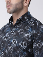 RIAG Multi color Men's Full Sleeves Printed Shirt - Distacart