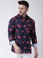 RIAG Multi color Men's Full Sleeves Printed Shirt - Distacart